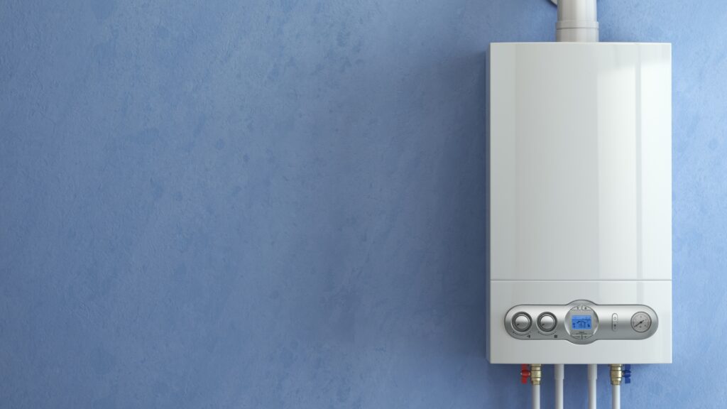 Professional geyser installation with safety and compliance checks