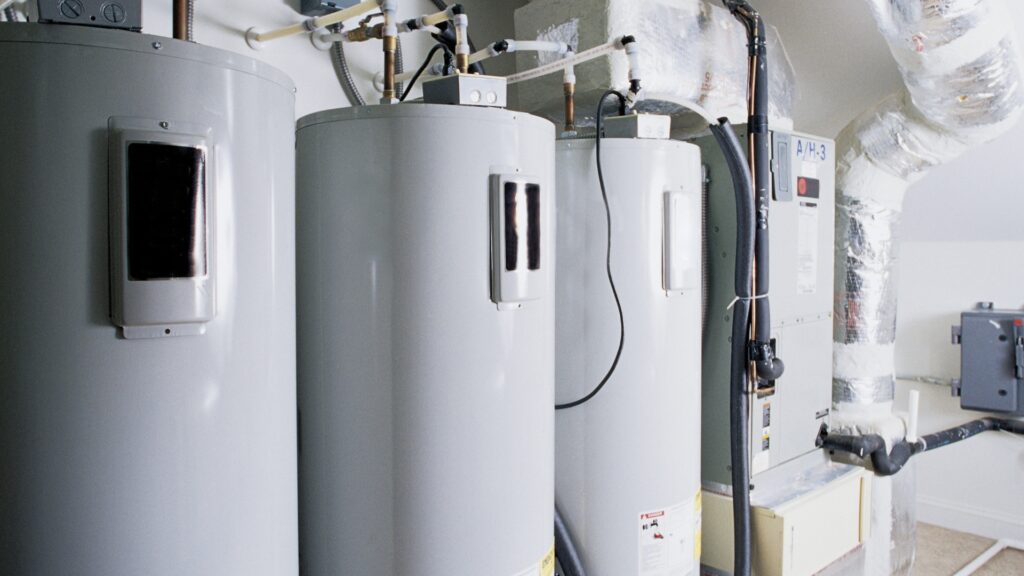 Smart geyser timer installed near a home water heating system