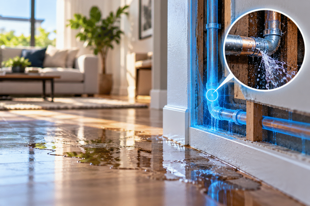 water leak detection